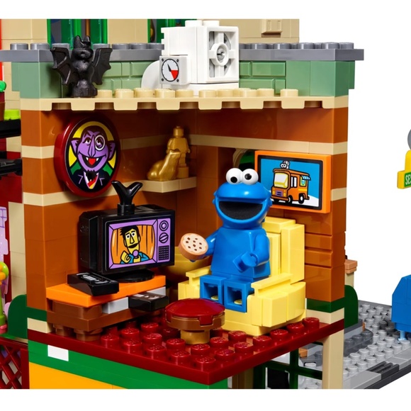 NIB Lego 123 Sesame Street Big Bird Elmo Bert Ernie Oscar Cookie Monster - Picture 12 of 12